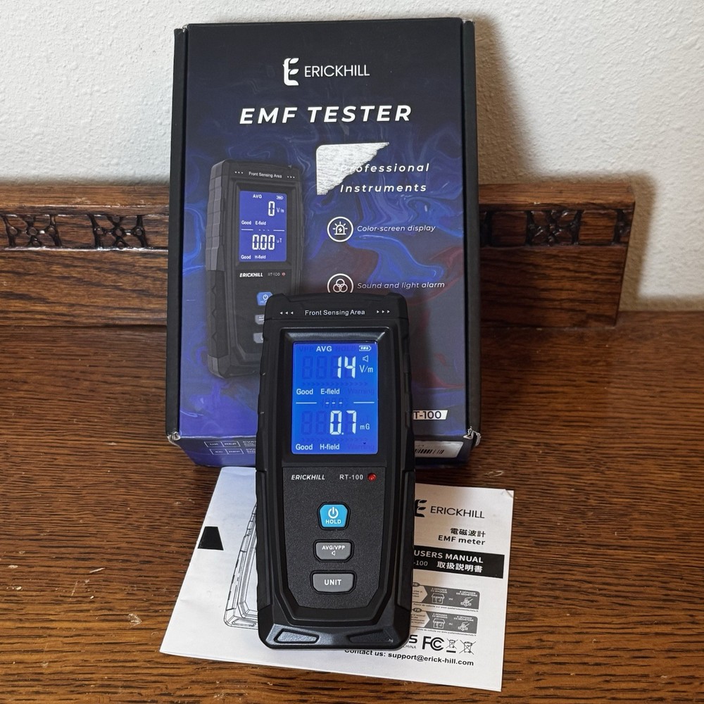 Erickhill EMF RT-100 Electromagnetic Field Radiation Tester