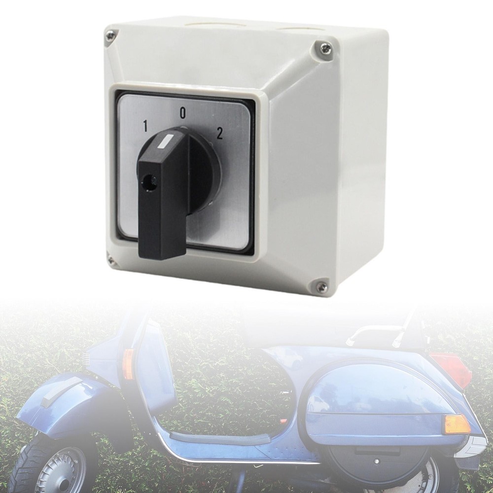 Selector Changeover Switch for Induction Motor Control Circuit Speed Switch