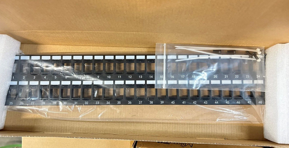 Vanco 48 Port Blank Patch Panel