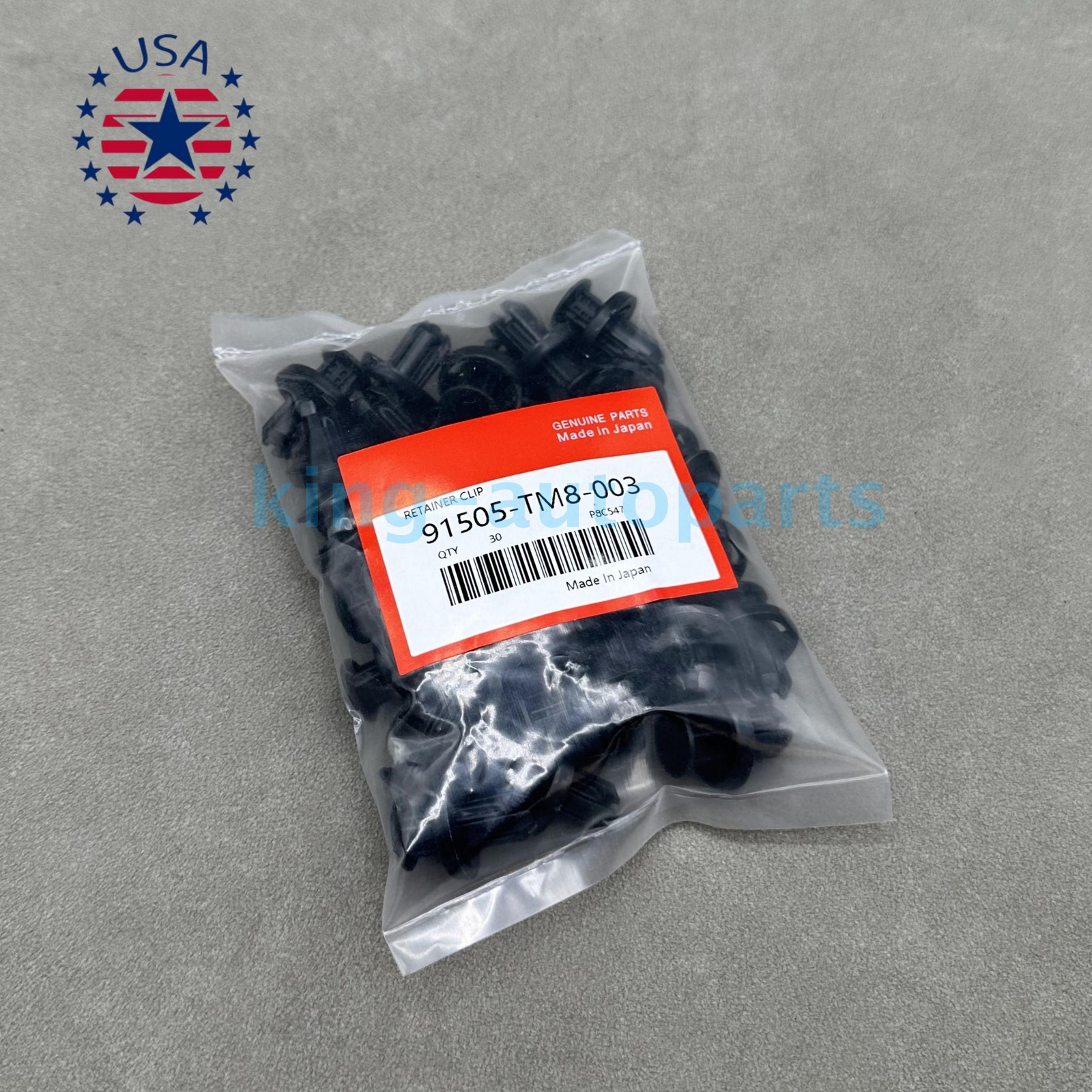 OEM! 30PCS NEW FOR HONDA BUMPER / UNDER COVER RETAINER CLIP 91505-TM8-003 US