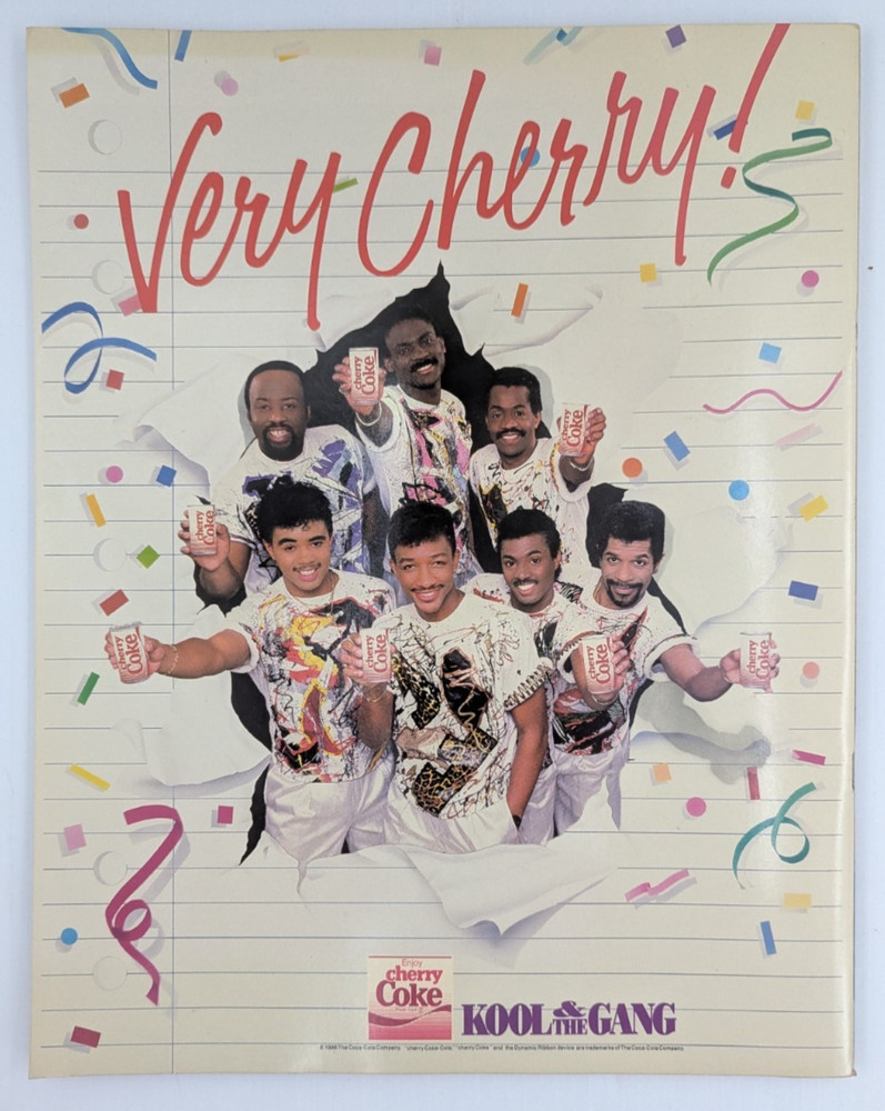 Kool & The Gang Programme Forever Tour Souvenir 1986