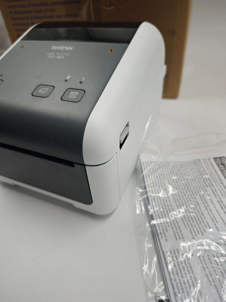Brother TD-4D Thermal Label Printer Shipping Barcode USB