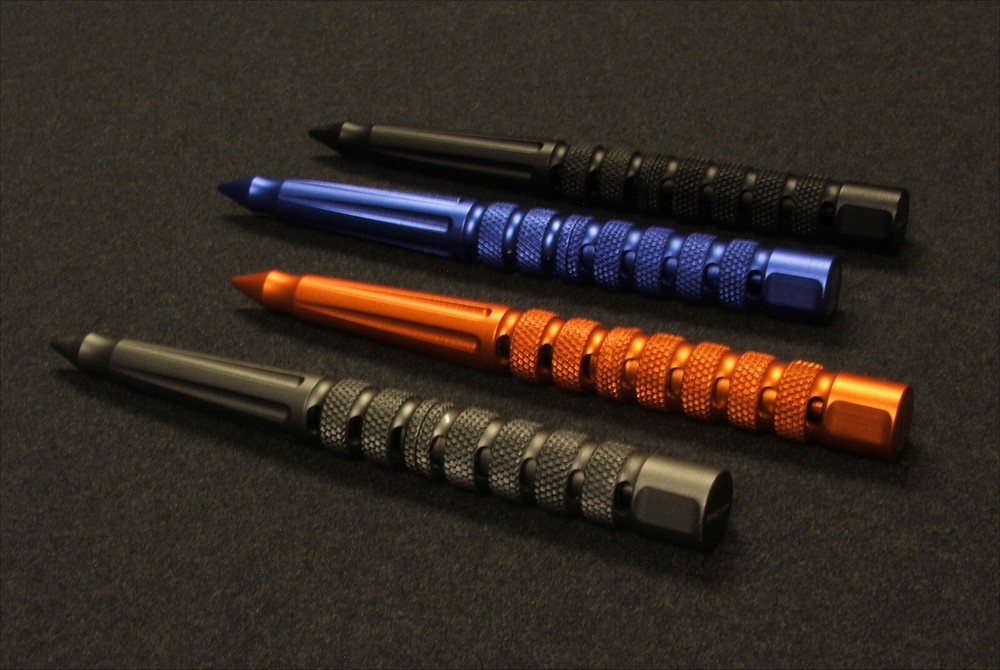 DEFENDER TACTICAL PEN ANODIZED BATTLE GREY
