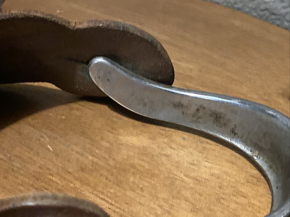Vintage Spurs Hand Tooled Leather