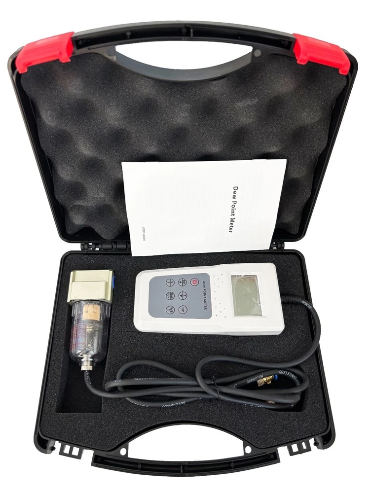 Handheld Dewpoint Meter Analyzer with Wet Bulb Temp Resolution 0.1℃/0.1℉
