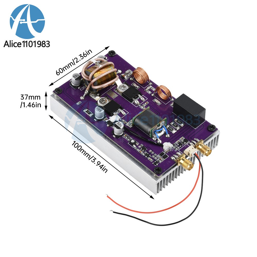 20W Portable Short Wave Amplifier Module Transceiver Automatic Converter 30MHz