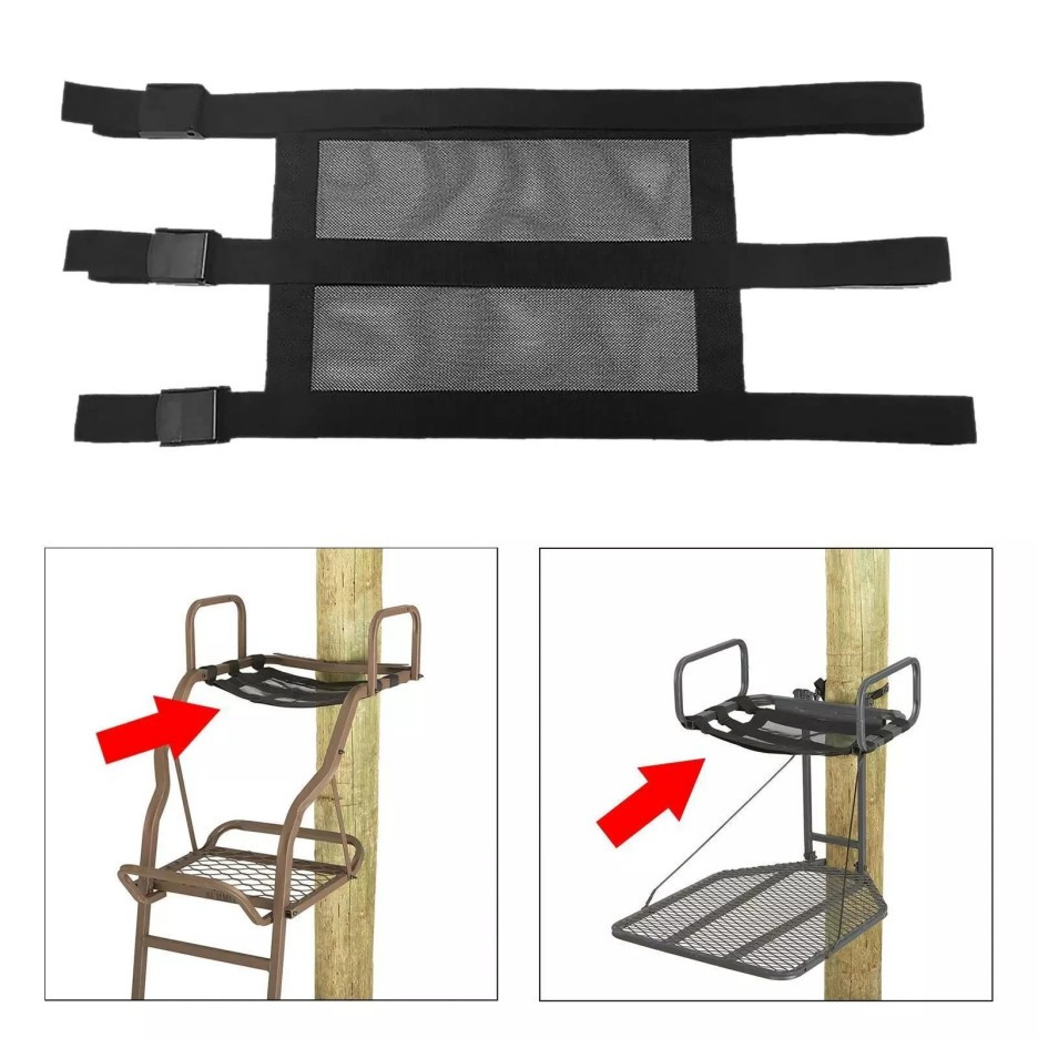 Universal Fitting Tree Stand Seat Replacement Adjustable for Ladder -///#%
