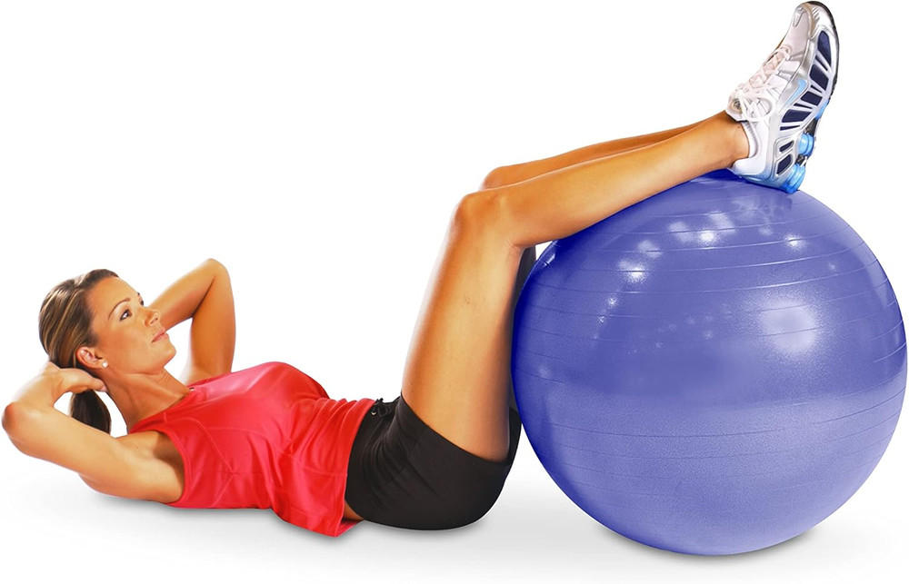 Fitness Stability Exercise Ball, 65Cm | Multiple Colors