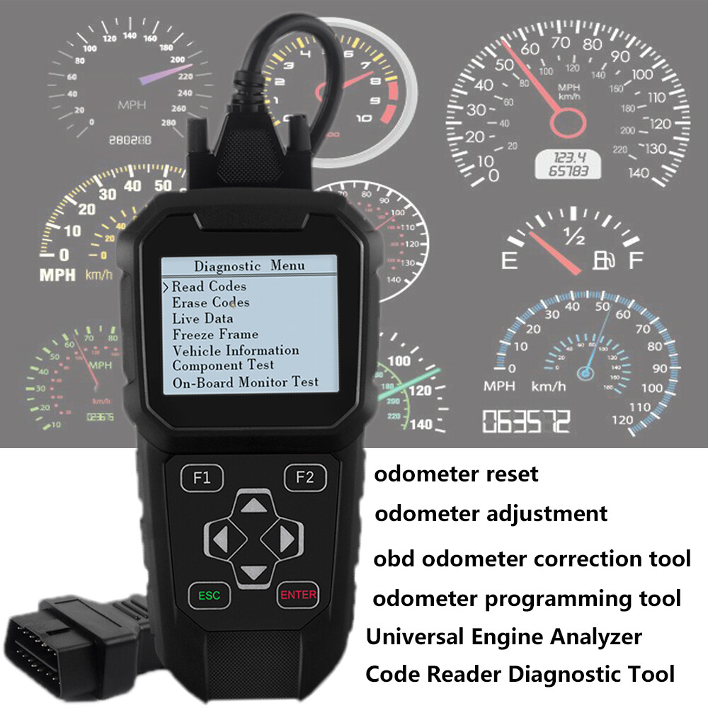 OBDPROG MT401 Odometer Adjustment Mileage Correction OBD2 Engine Diagnostic Tool
