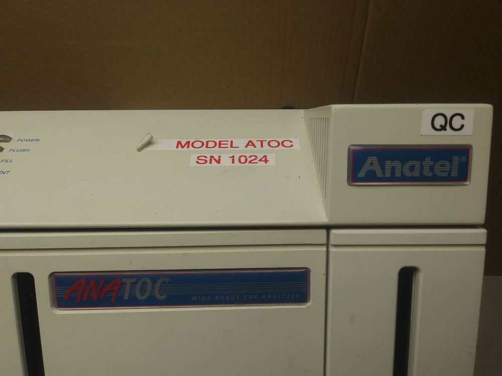 Anatel AnaTOC wide range TOC Analyzer, w/ manual