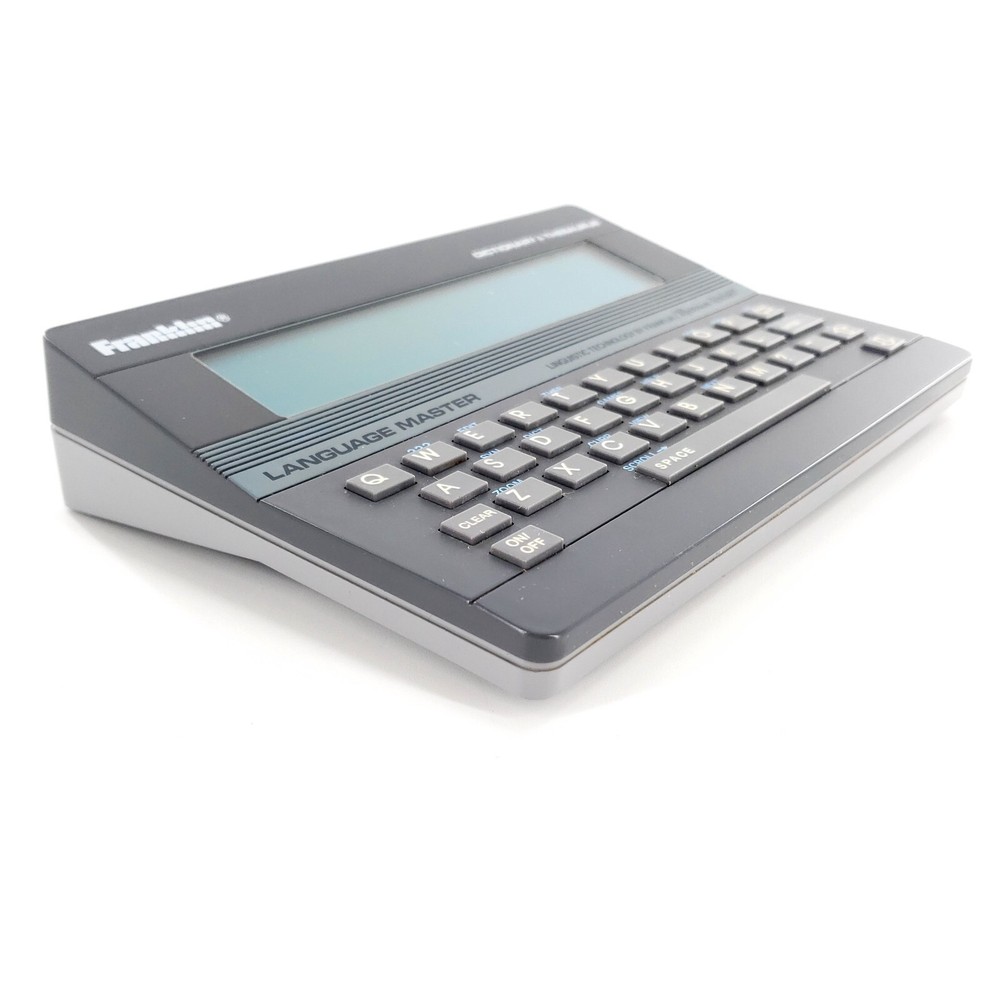 Franklin Language Master LM-2000B Dictionary Thesaurus Spellblaster II Tested