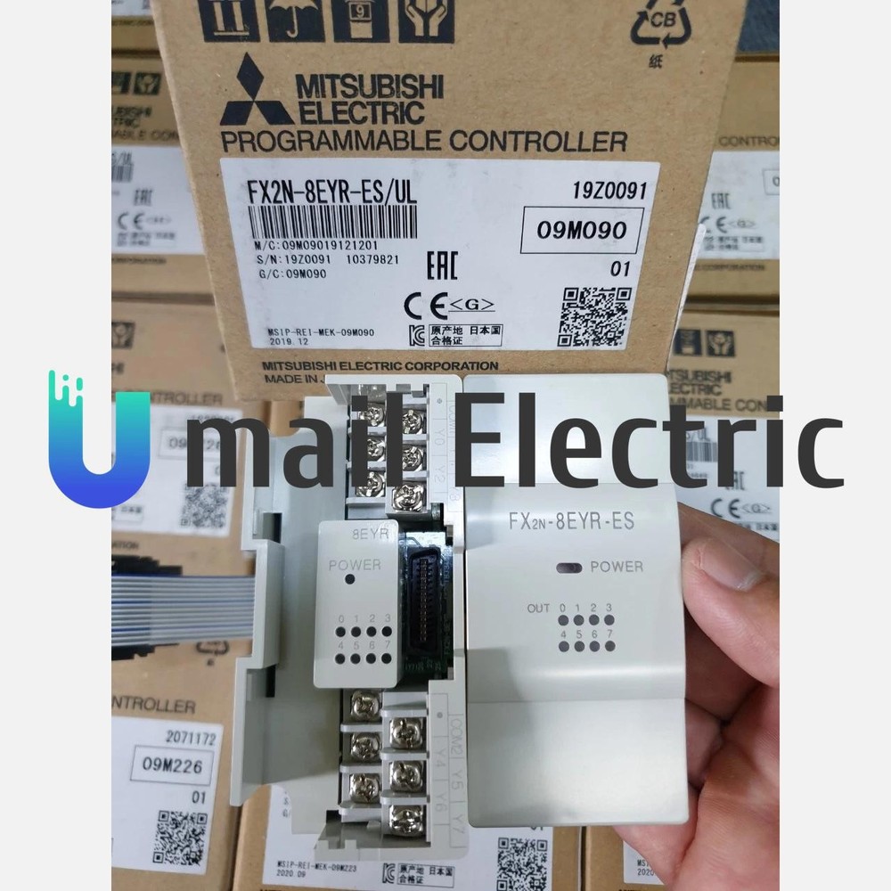 New Mitsubishi FX2N-8EYR-ES/UL Programmable Controller FX2N8EYRES/UL Fast Ship