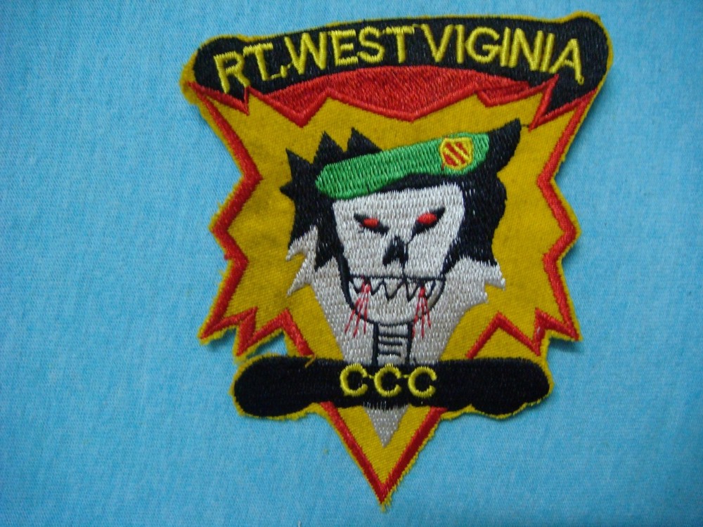 VIETNAM WAR PATCH, US 5th SF GROUP RT WEST VIRGINIA