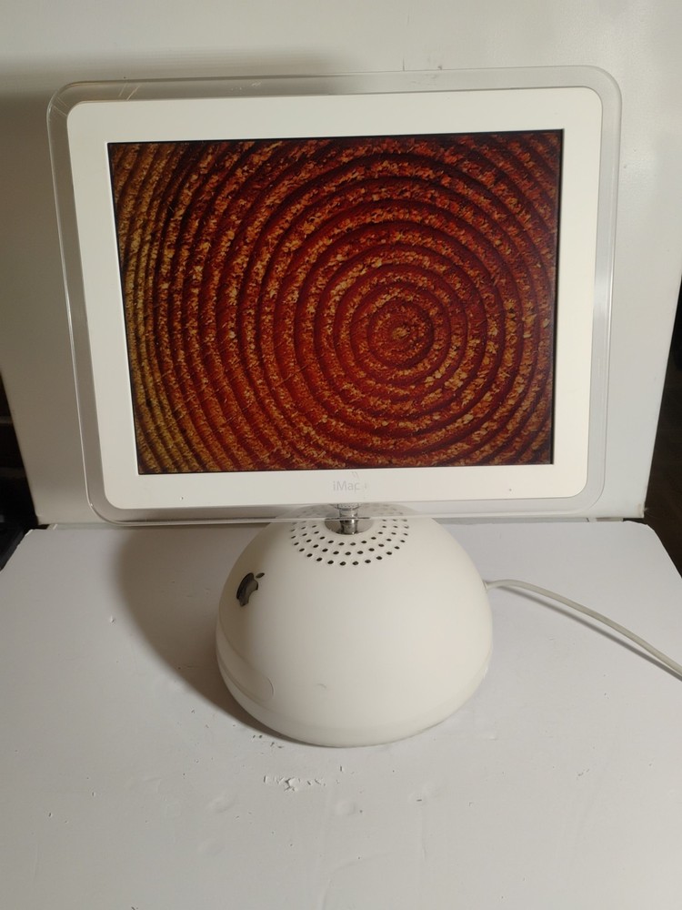 Vintage Apple iMac 2003 Computer Powers On Tested As Is