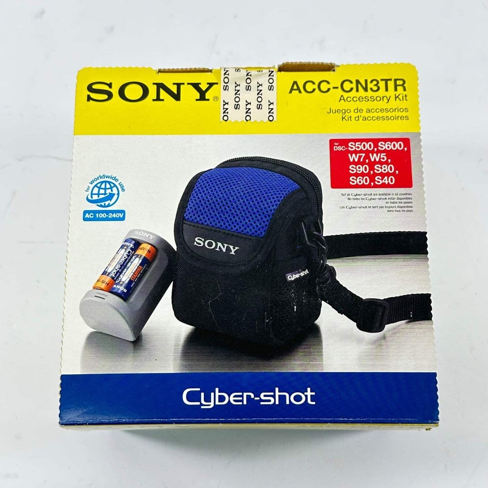 Sony Cyber-Shot Digital Camera Accessory Kit Black ACC-CN3TR