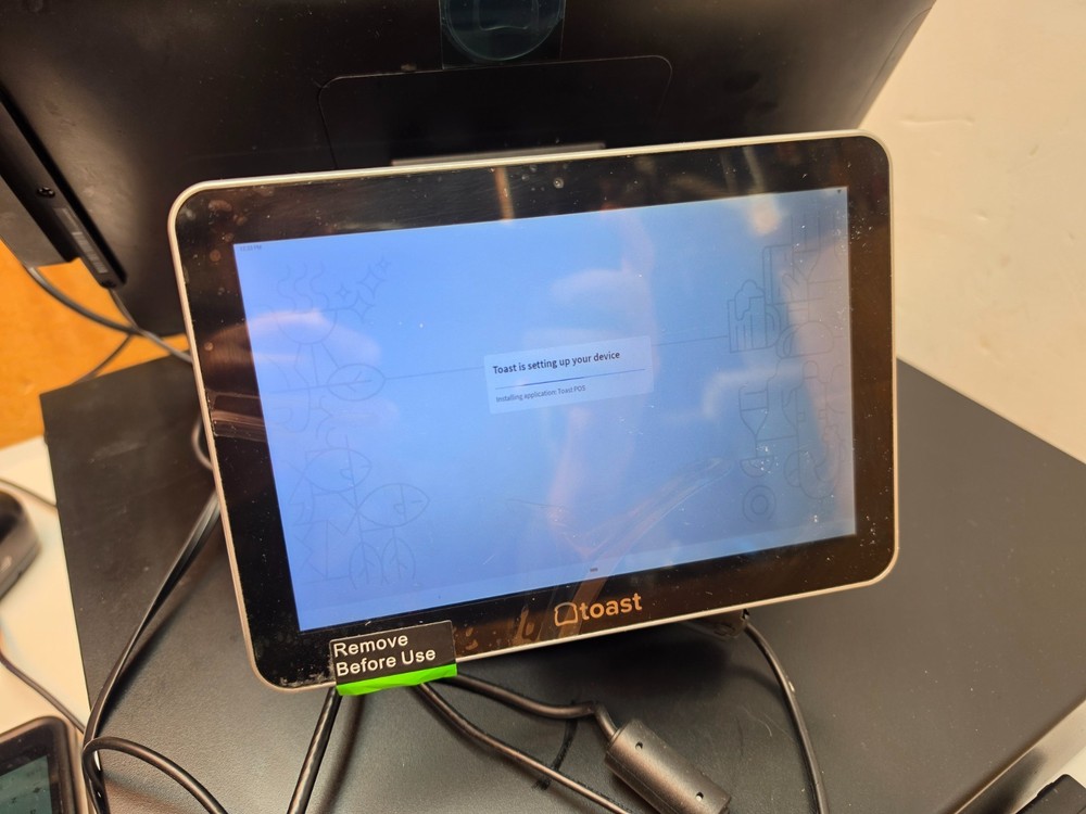 Complete Toast Flex System POS Screen, Customer Screen, Printer, Tap, Handheld