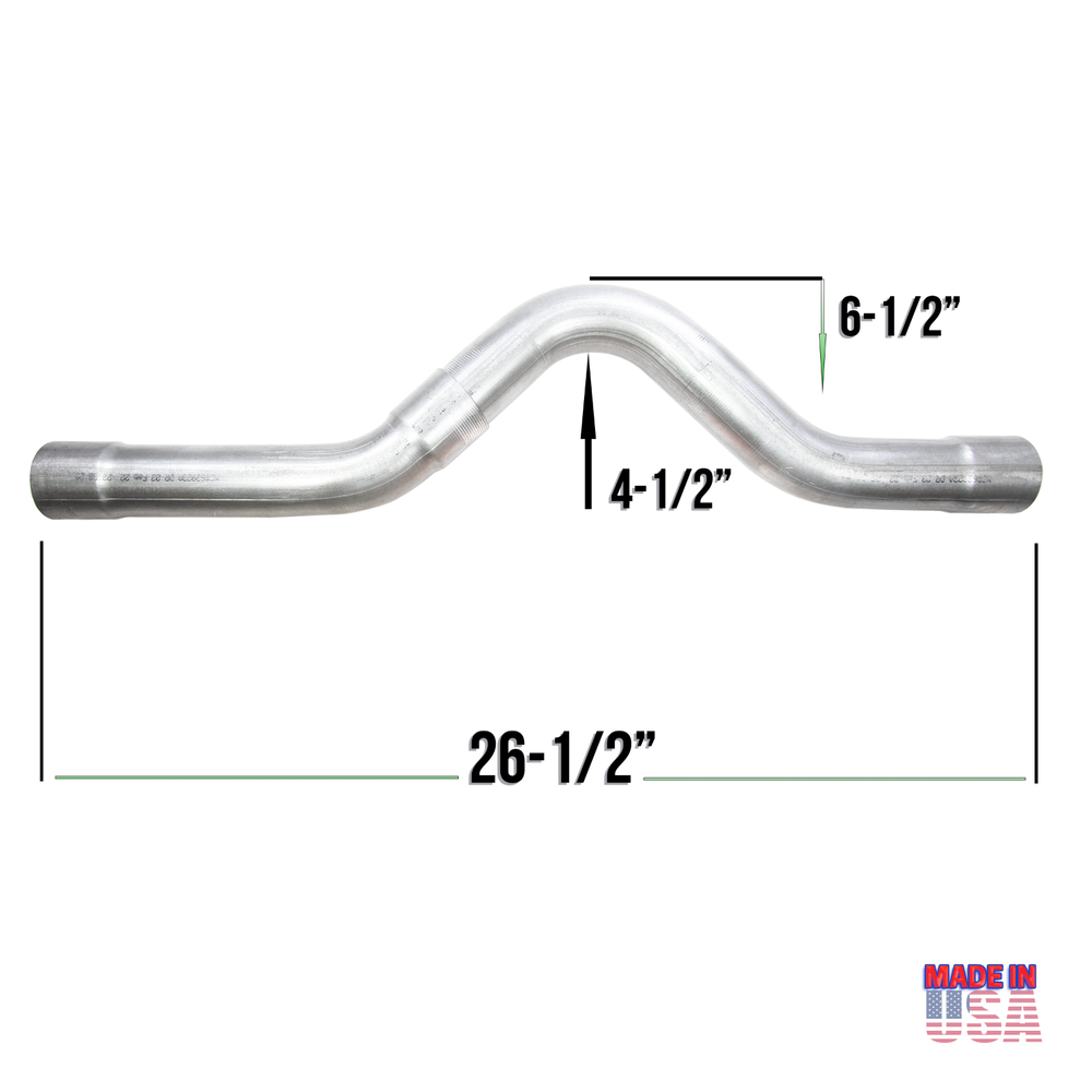 2"- Universal Over Axle Exhaust Kit