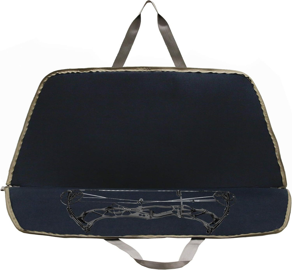 Compound Bow Case,Feigeer Camo Soft Bow Case with Thick Protective Foam Padding