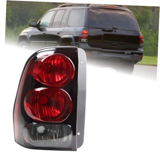 Tail Light Rear Lamp Assembly Compatible for 2002-2009 Chevy Left(Driver Side)