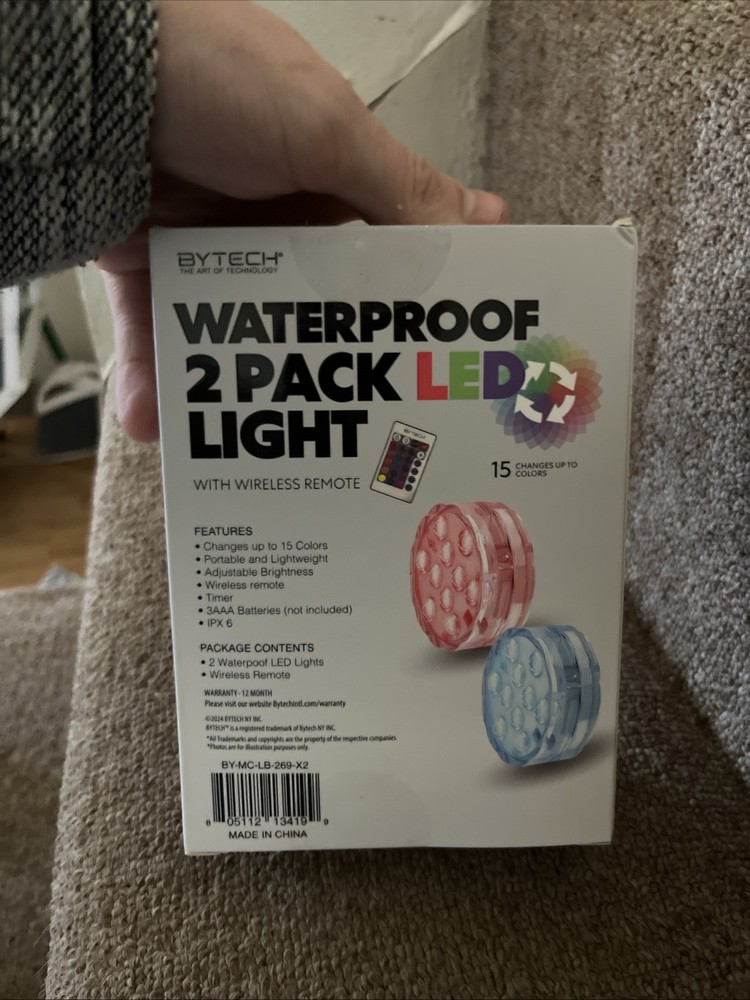 Waterproof 2 Pack Led Light