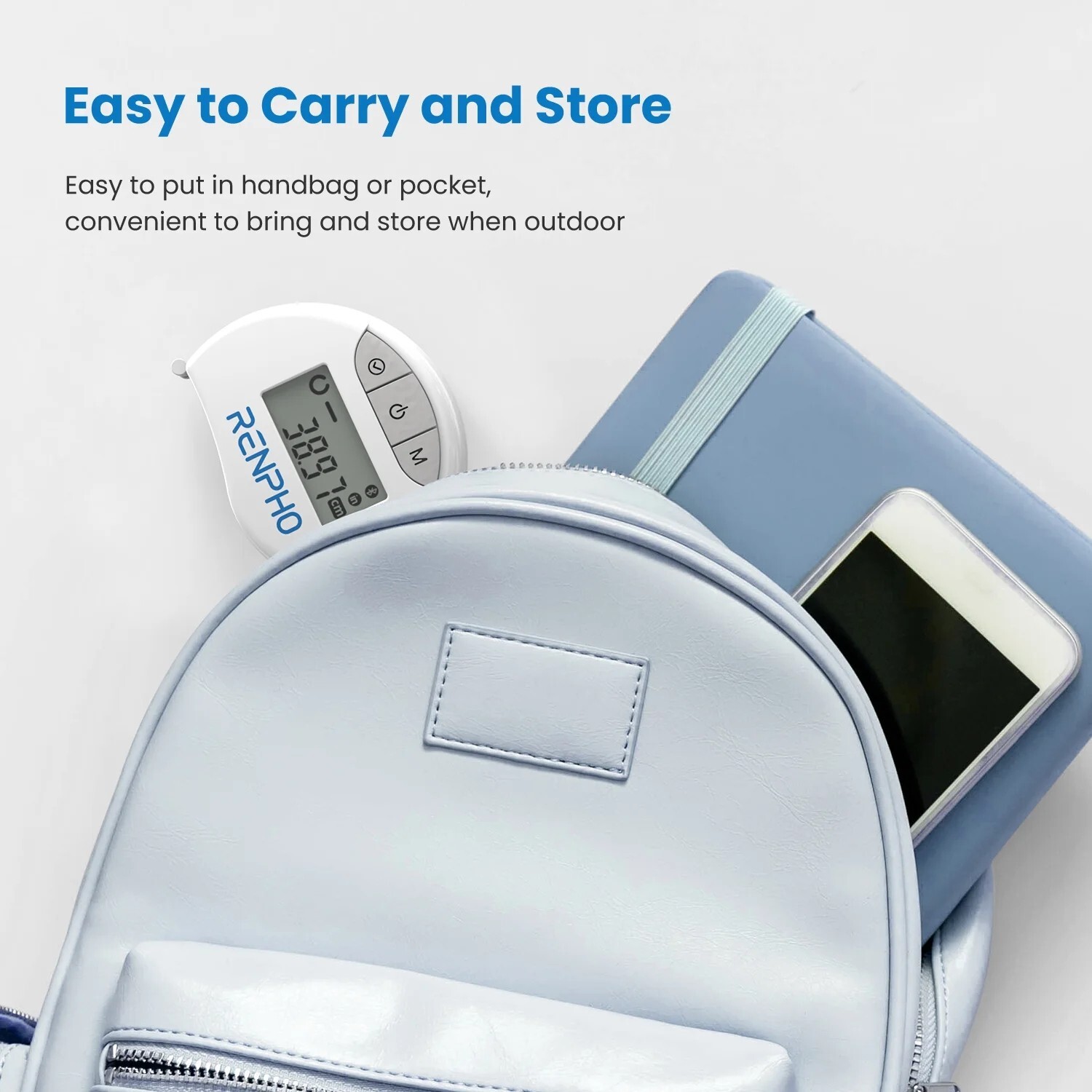 RENPHO Smart Tape Measure Body Measuring Tape for Weight Loss Bluetooth Tape US