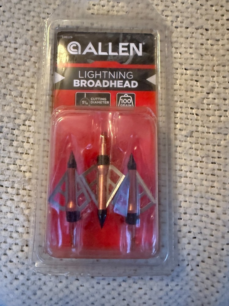 Allen Lightning Broadheads NEW
