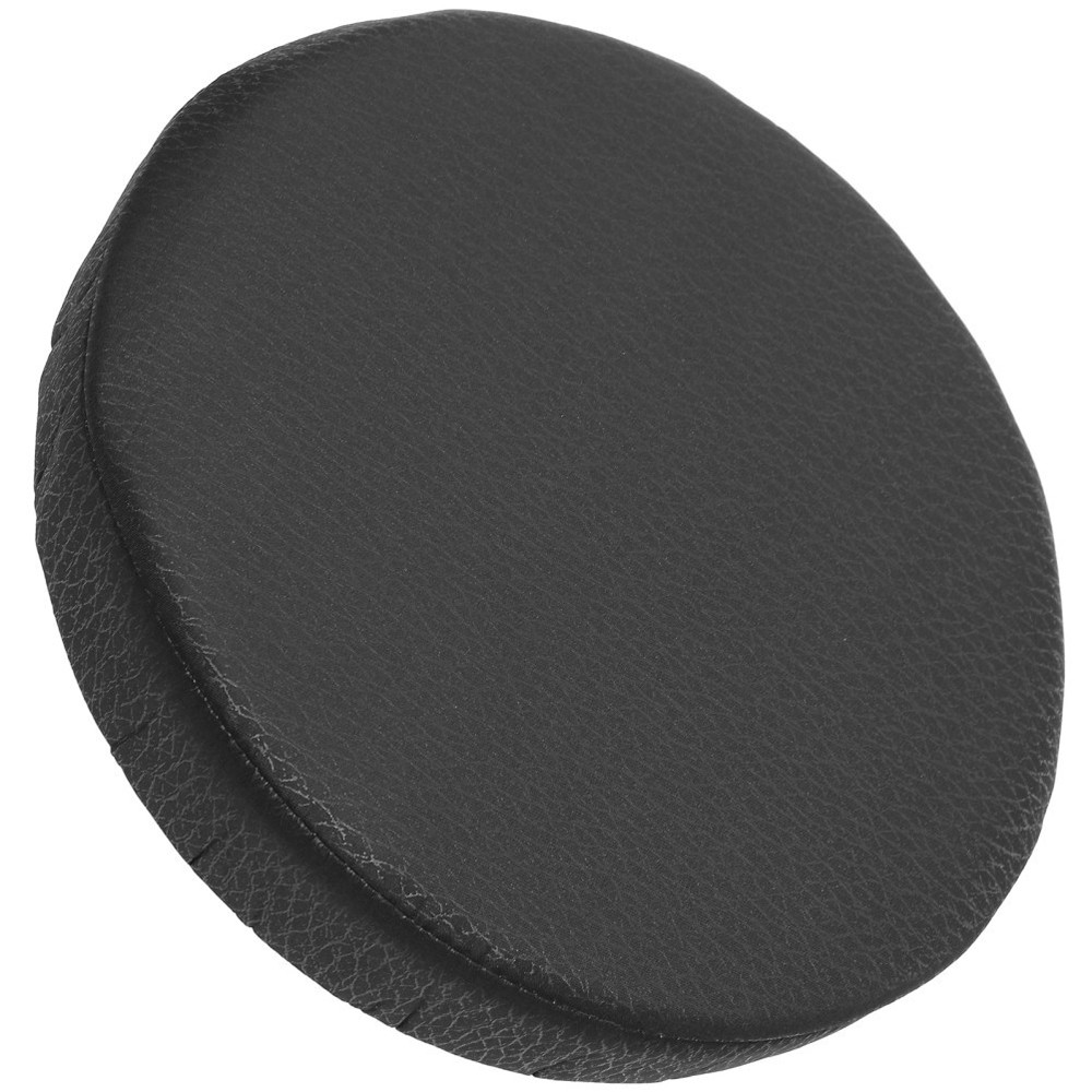 Round Stool Cover Black Slip Resistant Comfortable Protector