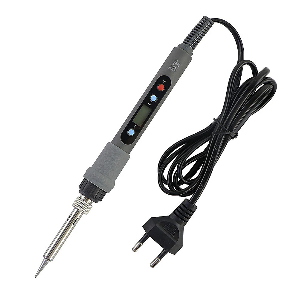 With Switch Electric Soldering Iron LCD Digital Display Adjustable Temperature