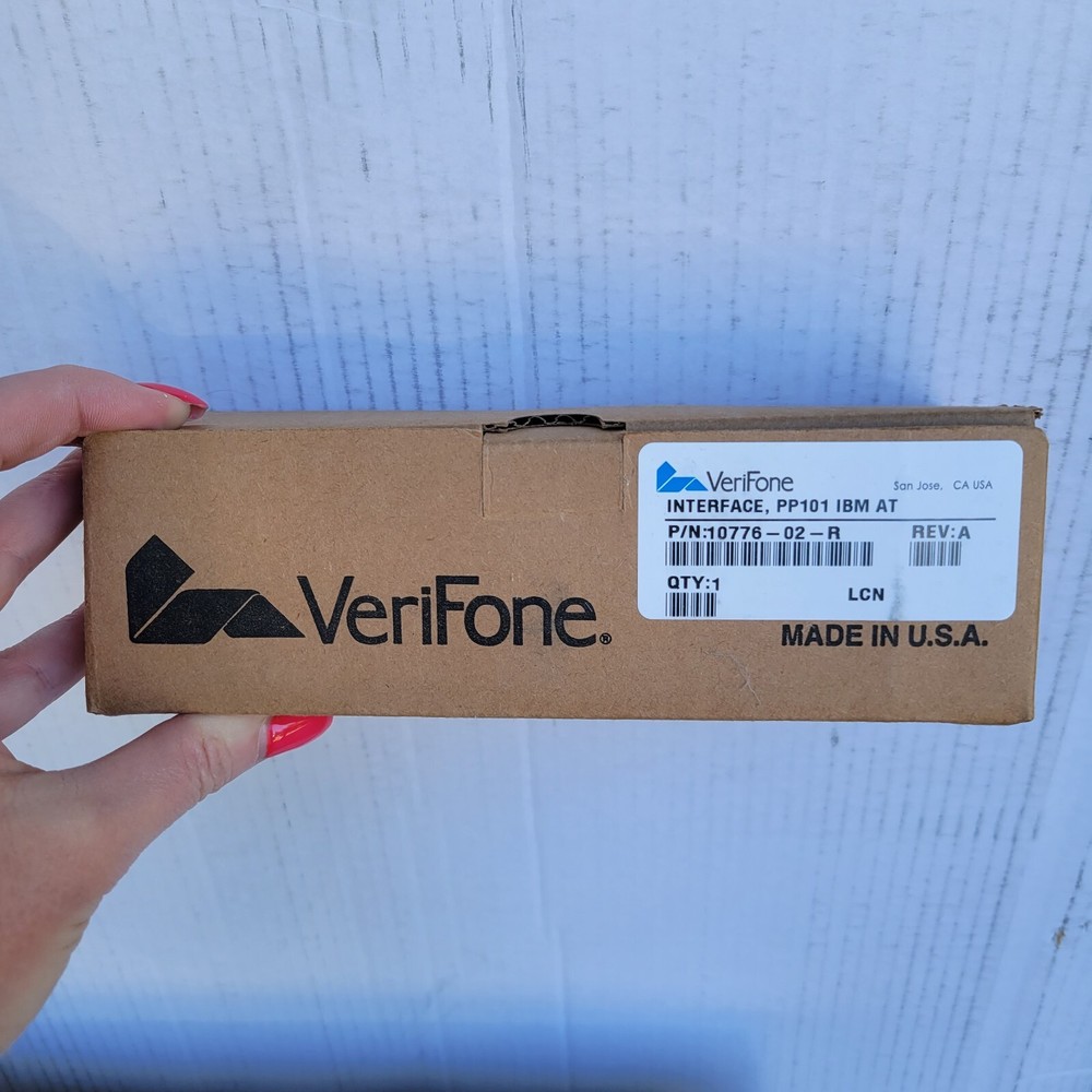 VERIFONE INTERFACE PP101 IBM AT 10776-02 Rev: G
