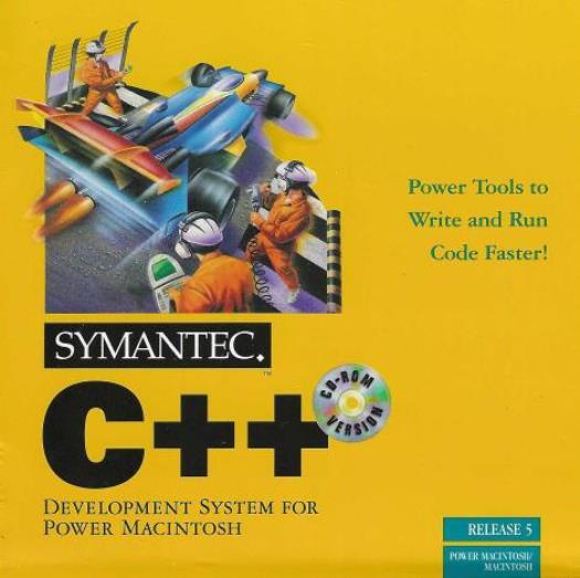 Symantec C++ 5 MAC CD classic development system power tools write run code IDE