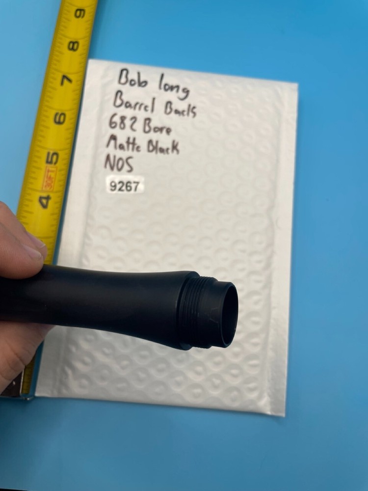 Bob Long Barrel Back 682 Bore Matte Black NOS