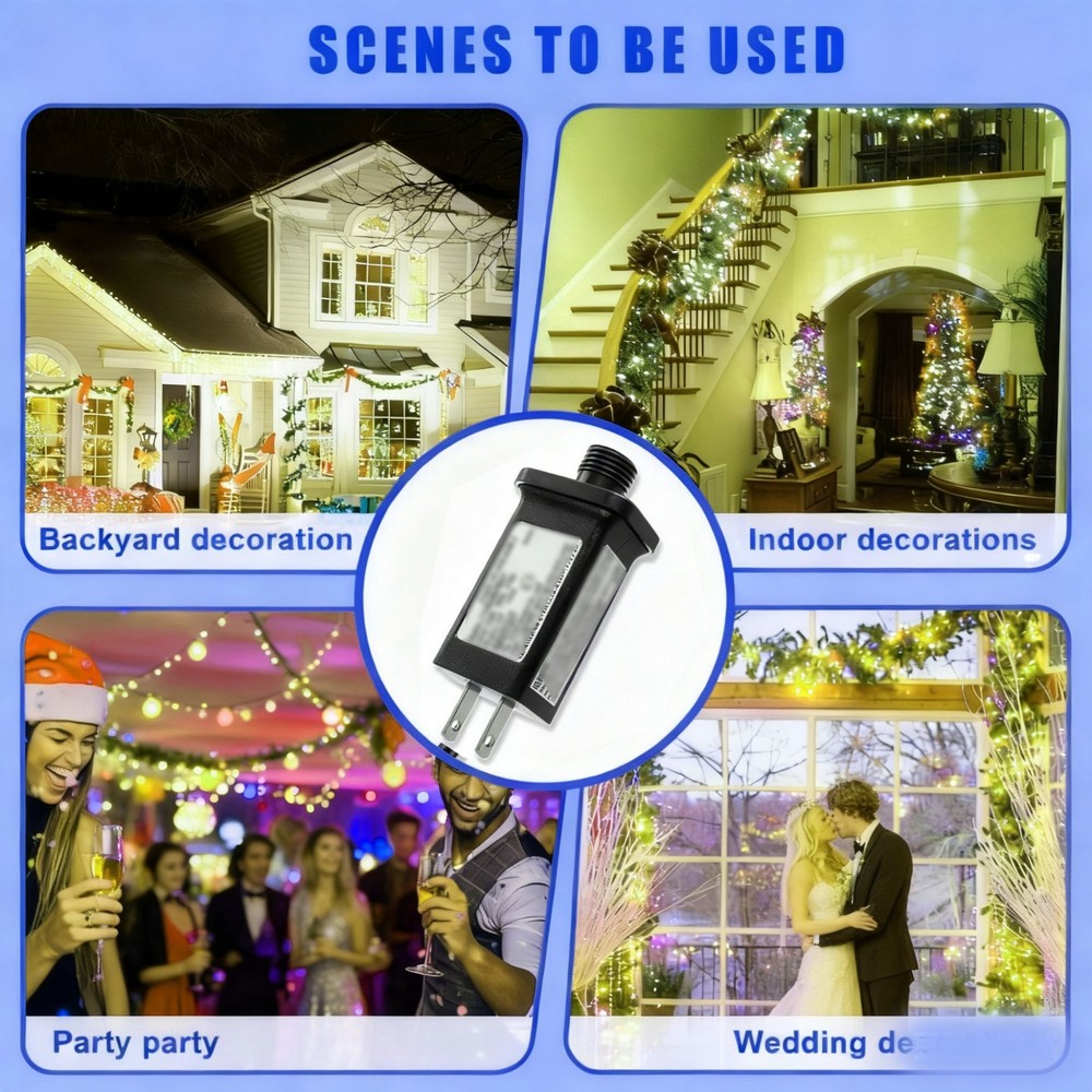 12V 2A LED Transformer Replacement for Christmas String Light IP44 Waterproof