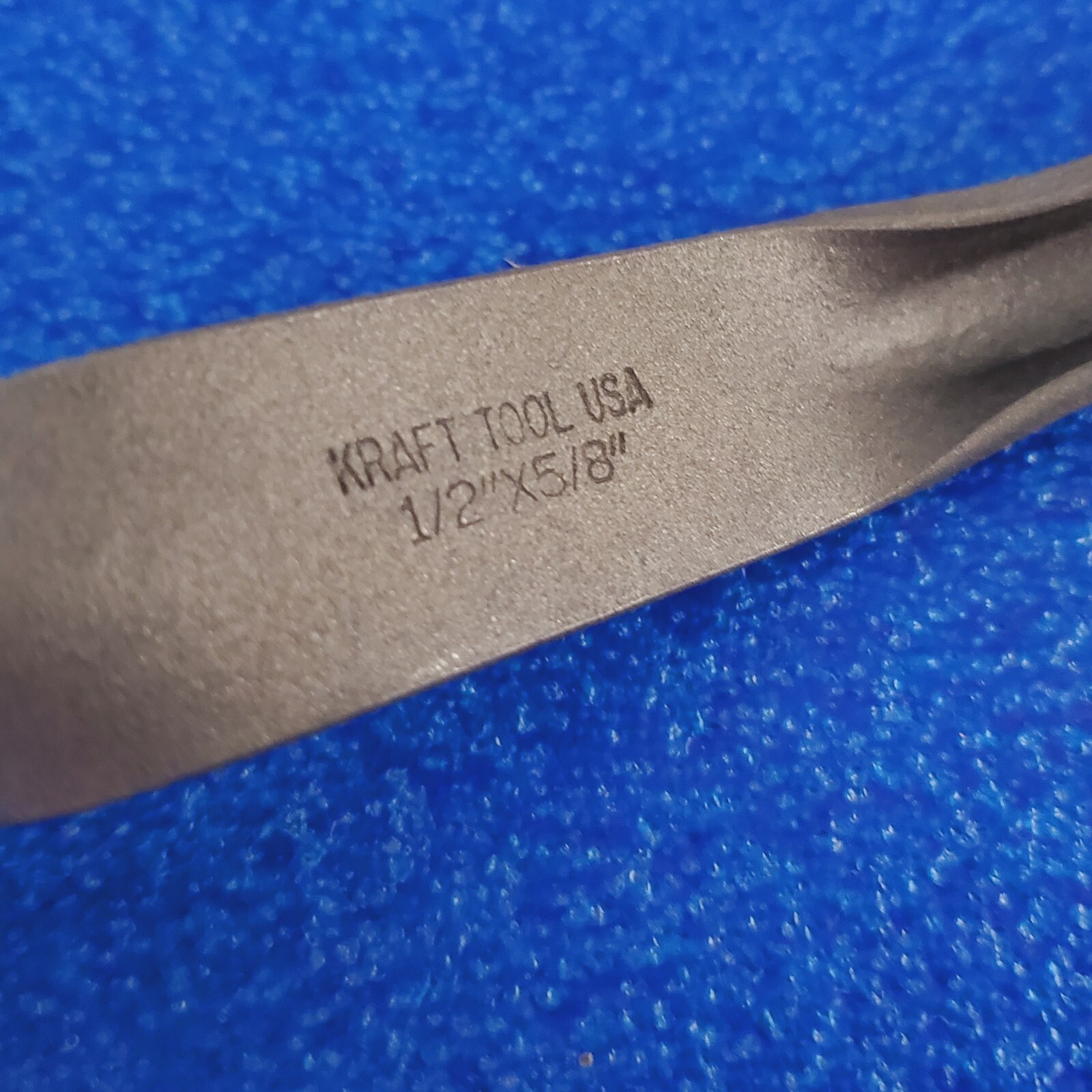 1/2" X 5/8" STEEL CONVEX JOINTER CHINKING TOOL BRICKS / LOGS - 10-1/2" KRAFT USA