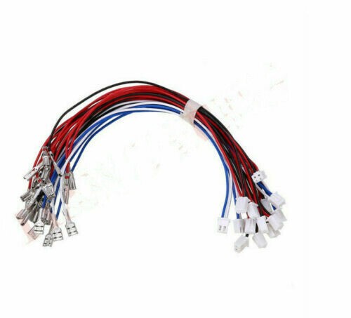 10pcs Arcade push button cable HAPP style SANWA button switch wires