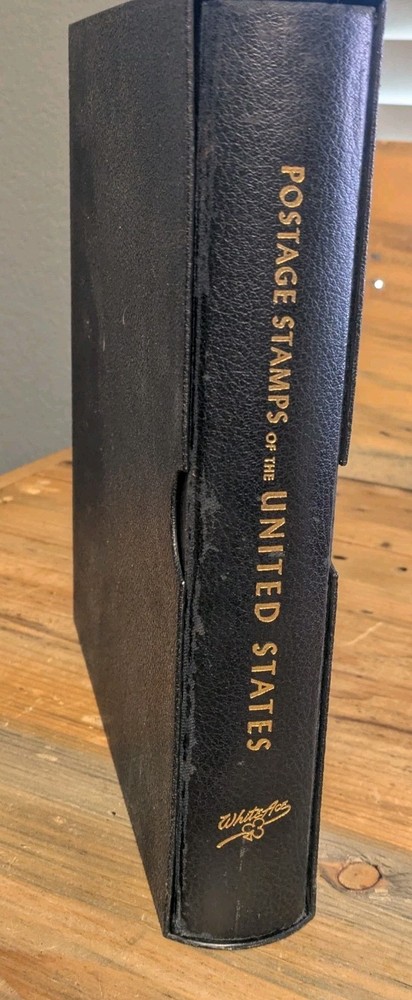 White Ace Binder Postage Stamps Of The United States 31 Pages Commemorative