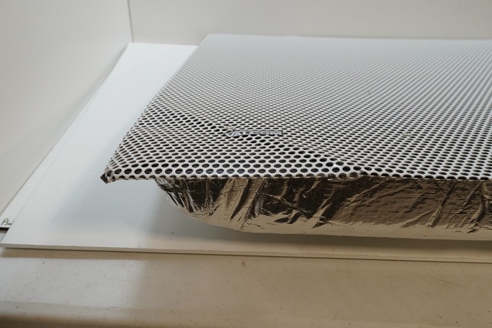 Valcom VE 4022A 2X2 talkback ceiling speaker lay in