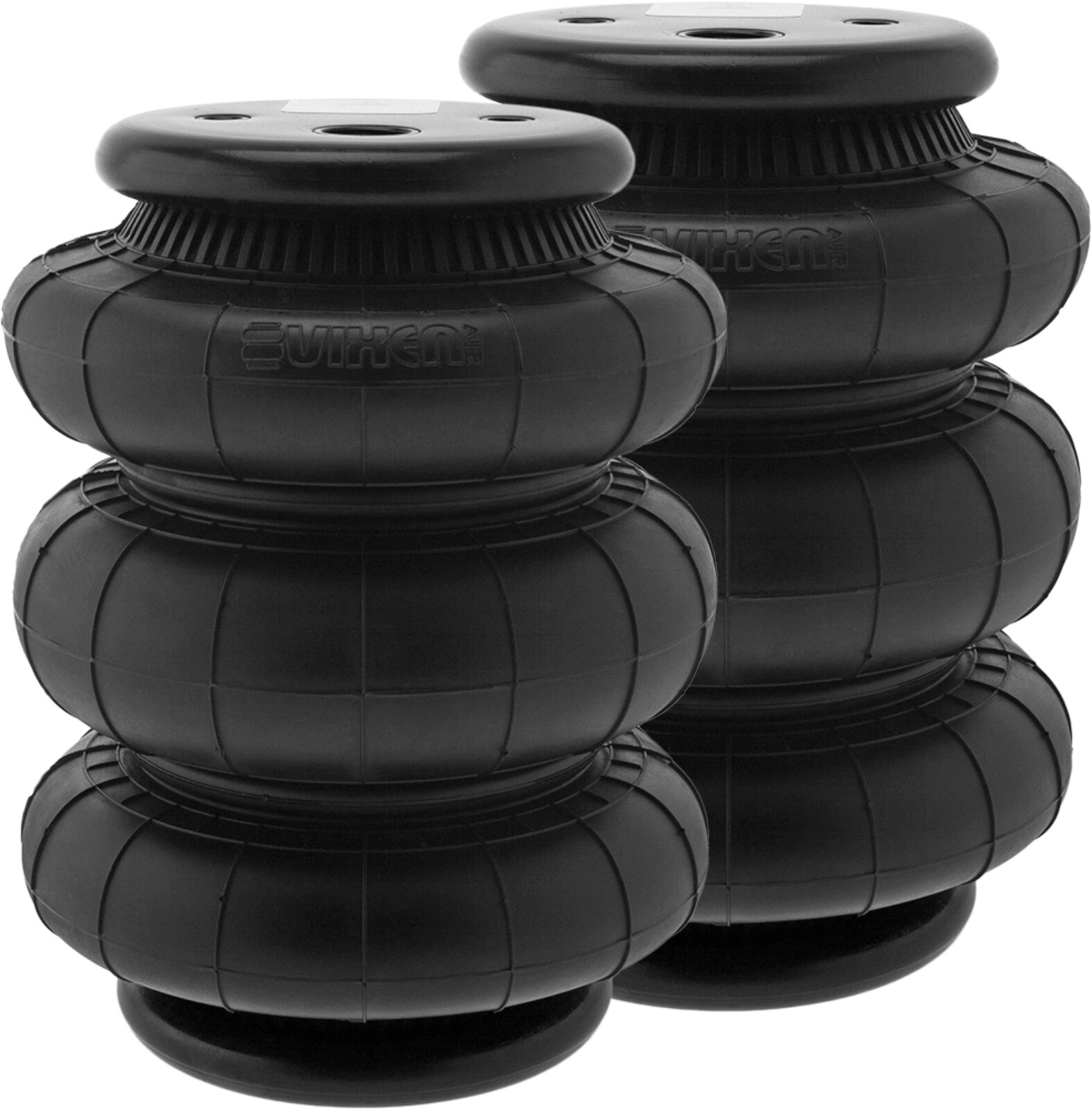 1/2" NPT PORT CUSTOM SUSPENSION AIR SPRING/BAG/RIDE/SLAM DUAL PACK VXD2600TDP