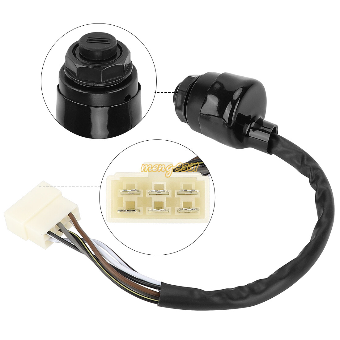 NEW FOR Kawasaki Mule 500 550 2500 2510 2520 2020 2030 Ignition Switch&Key USA