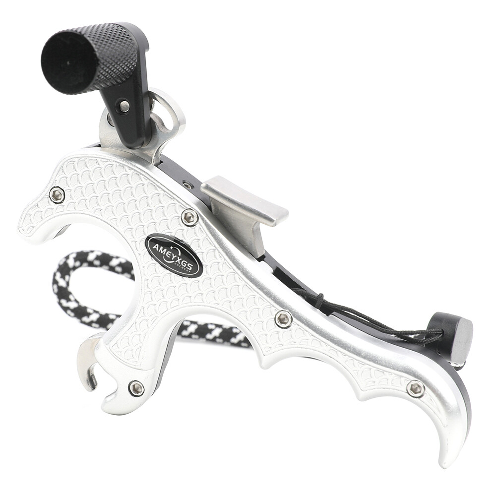 Compound Bow Release Aid Thumb Trigger Adjustable Compound Bow Hunting Target