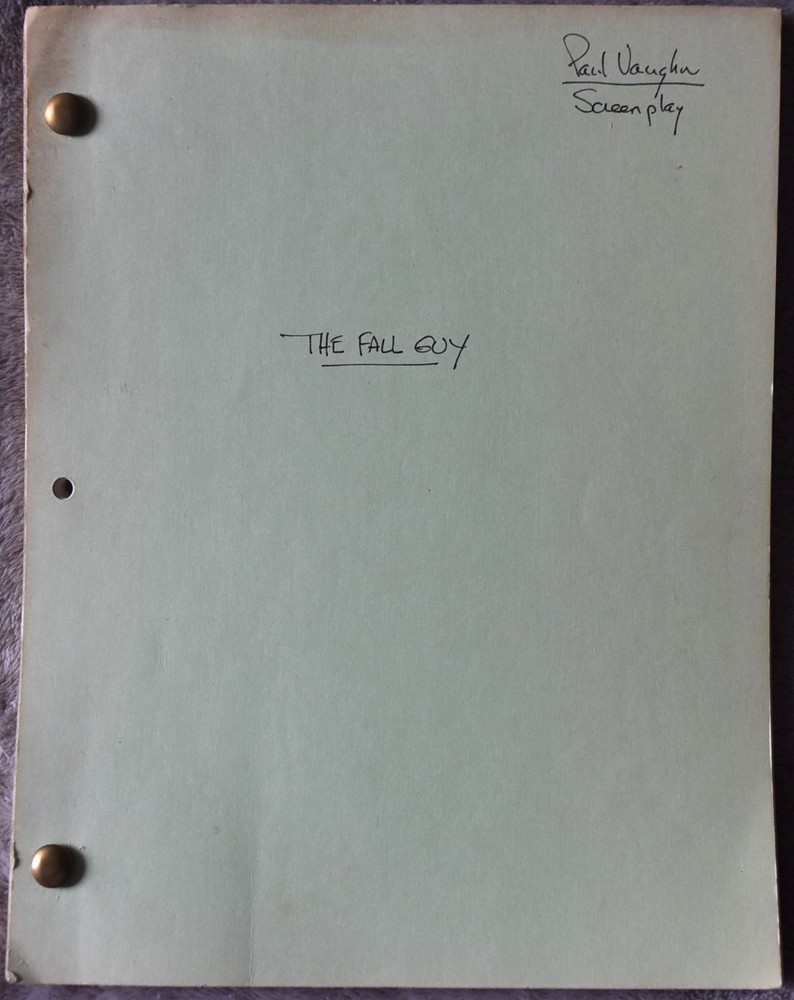 1983 The Fall Guy (Pleasure Isle) Original Screenplay Script