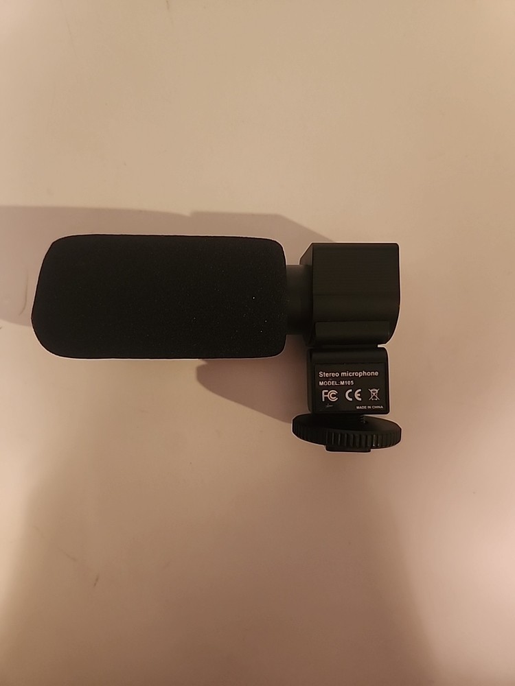 Stereo Microphone ~ Model M101 ~ Replacement Camcorder Video Camera M 101