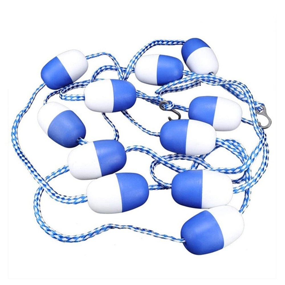 Nylon Swimming Pool Float Line 5M Featuring Effective Visibility and Durability