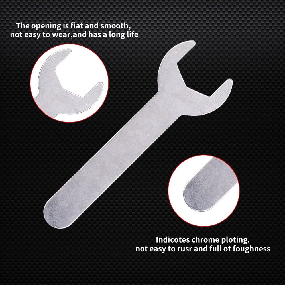 Biqing 12PCS Single END Spanner Set,2mm Super-Thin Open Wrench Flat Combination