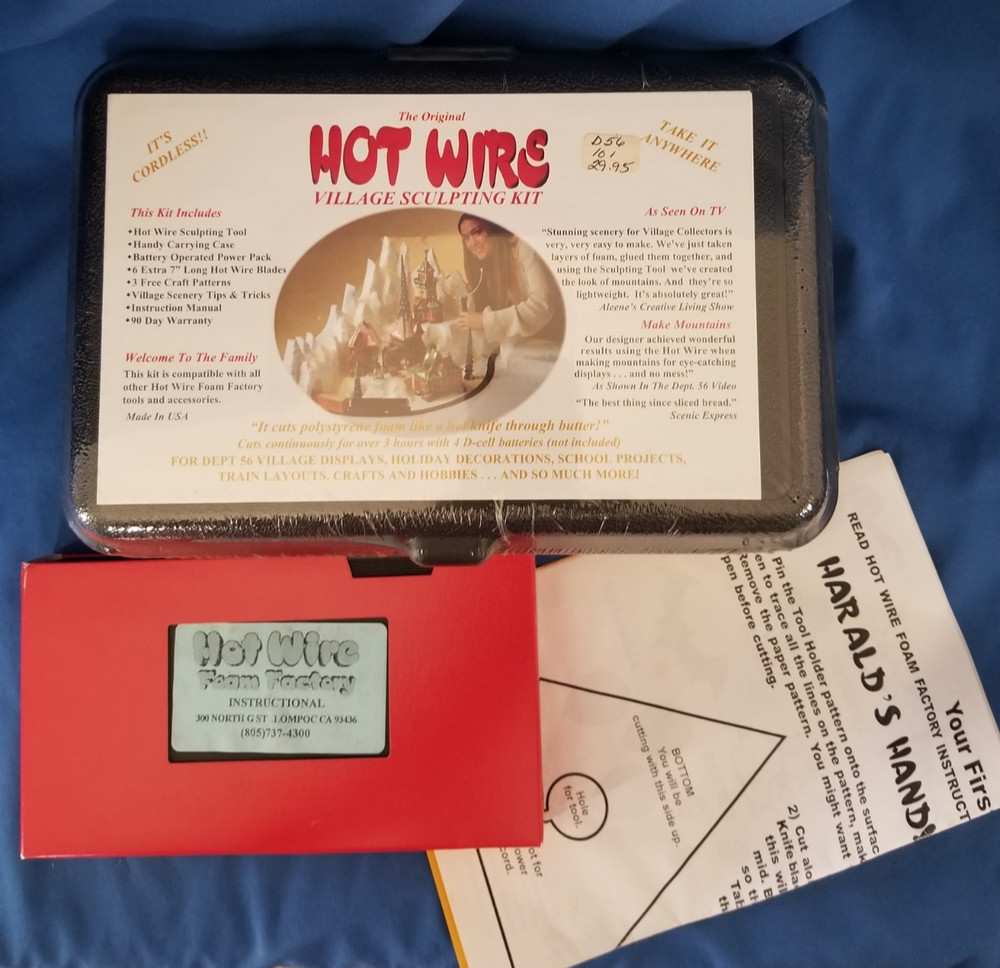 Hot Wire Sculpting Kit Sealed In Box W Instructions