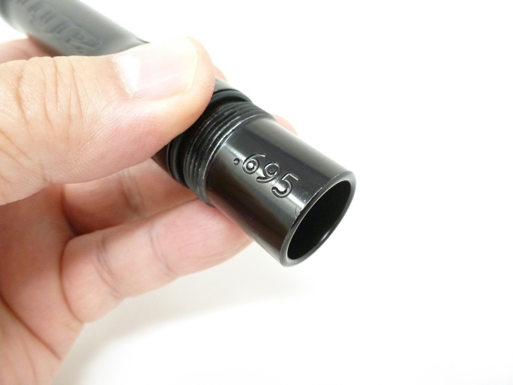 DYE ULTRALITE BARREL BACK .695 DUST BLACK UL AUTOCOCKER THREAD ECLIPSE EMPIRE