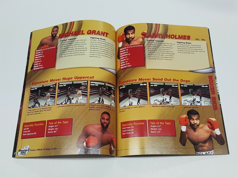 Knockout Kings 2000 Prima Games Strategy Guide Book