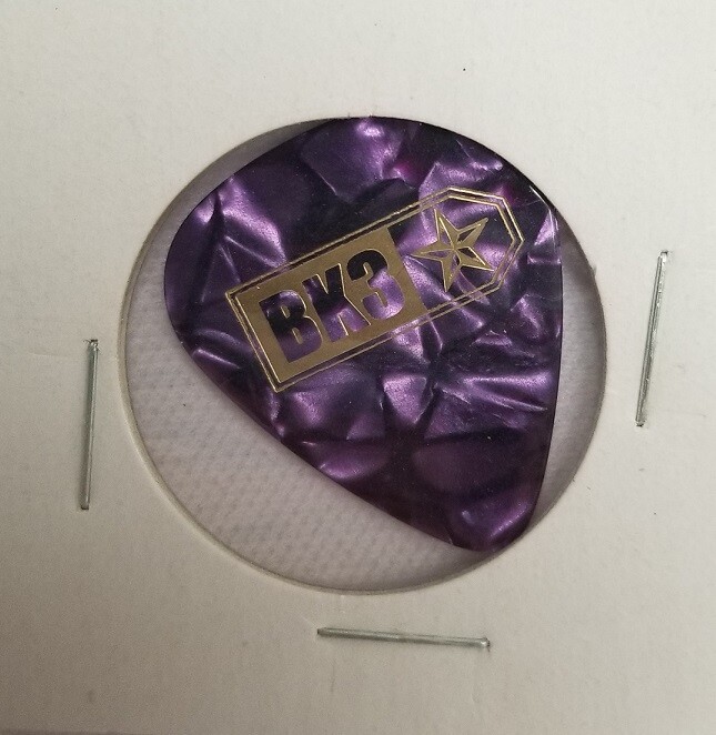 KISS / GRAND FUNK - ORIGINAL BRUCE KULICK BK3 CONCERT TOUR GUITAR PICK