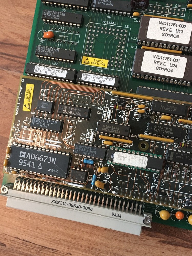 Aircraft Model: WD12534 Servo Control Board