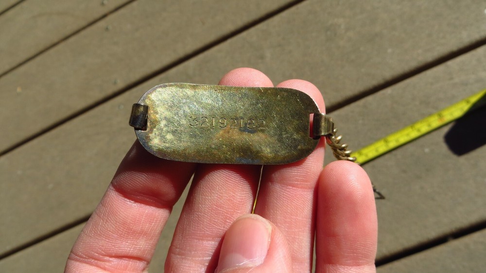 WW2 US Army Military Name ID Identification Bracelet