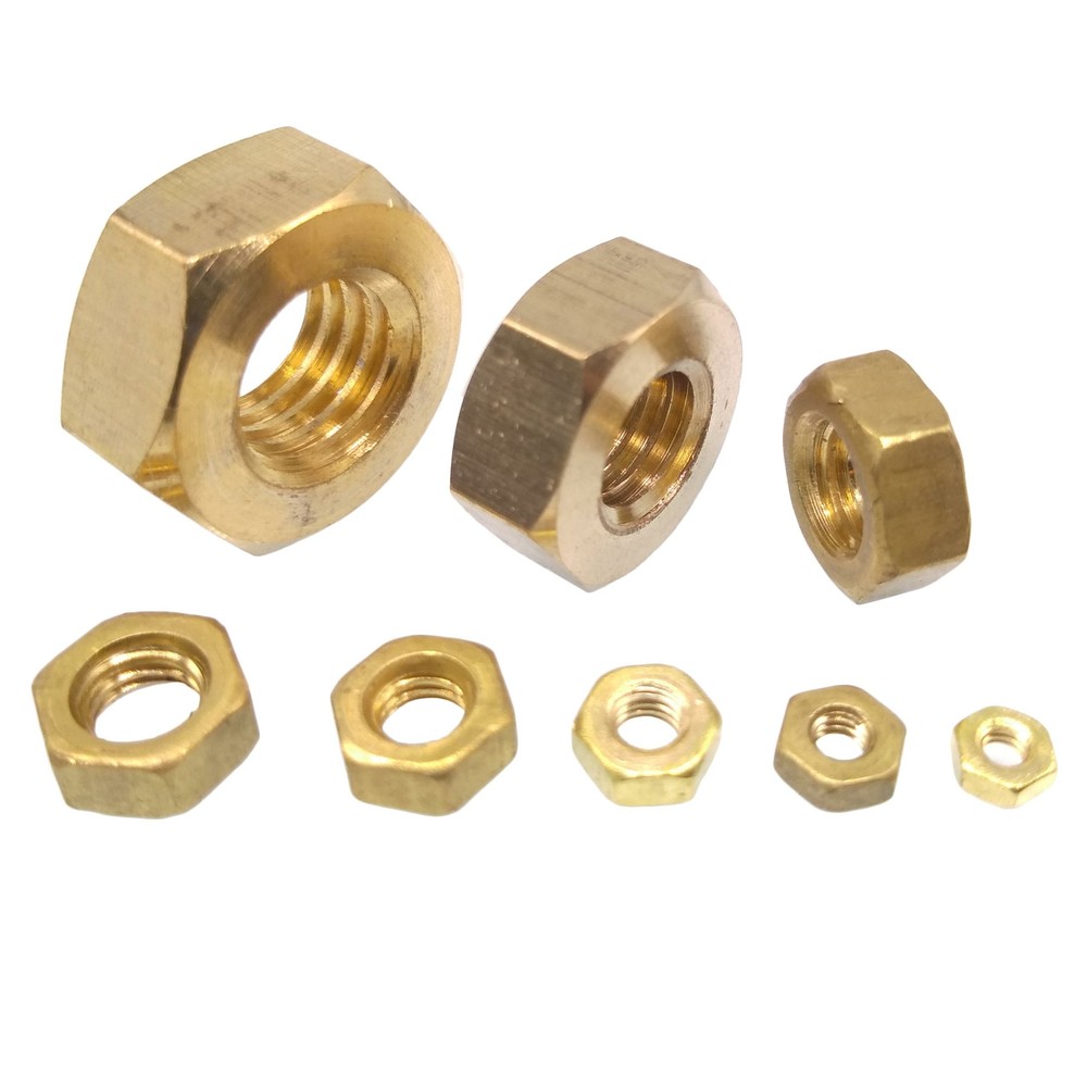 450pcs Metric Thread Insert Screw Brass Hex Nut Assortment Kit